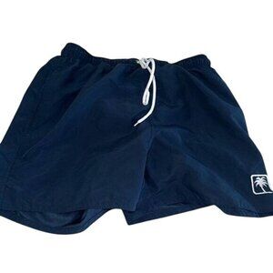 Sun Project Mens Swim Shorts M Navy Blue Polyester Beachwear